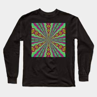 Psychedelic Dreams vibrant Patterns Long Sleeve T-Shirt